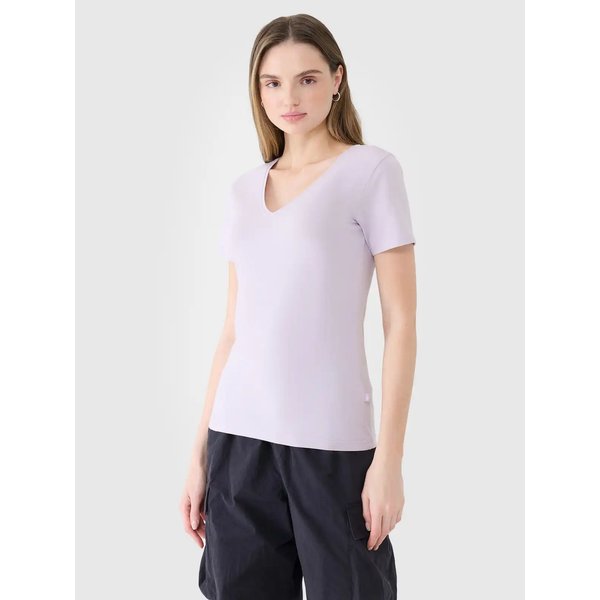 Koszulka damska TTSHF1990 4F - jasny fiolet