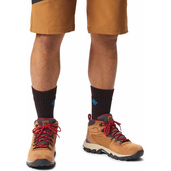 Buty trekkingowe Newton Ridge Plus II Suede Wp Columbia - Elk, Mountain Red