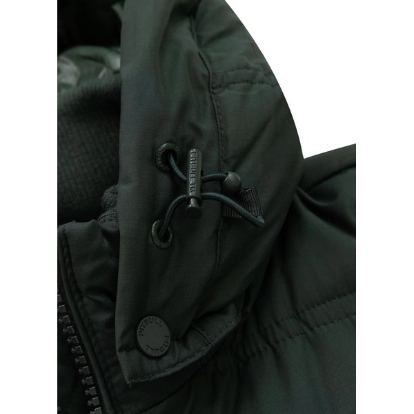 Kurtka męska Duncan Quilted Hooded Jacket Pitbull West Coast - Dark Olive