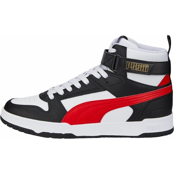 Buty RBD Game Puma - white/high risk red