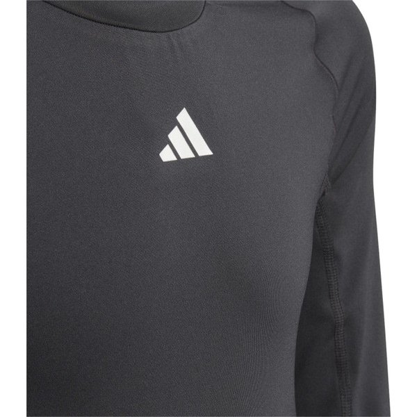 Longsleeve juniorski Techfit Aeroready Adidas - black