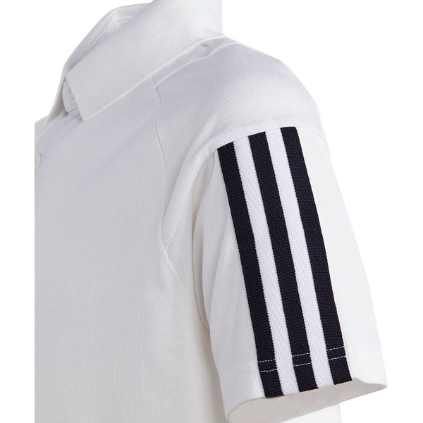 Koszulka juniorska polo Tiro 23 Competition Cotton Adidas - biała