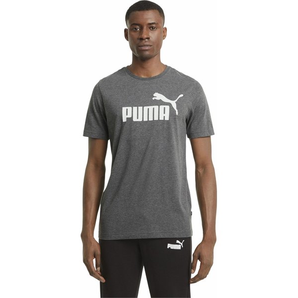 Koszulka męska Essentials Heather Puma - Olive Green