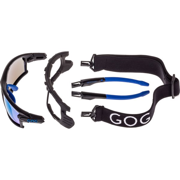 Okulary przeciwsłoneczne z polaryzacją Glaze GOG Eyewear - niebieskie