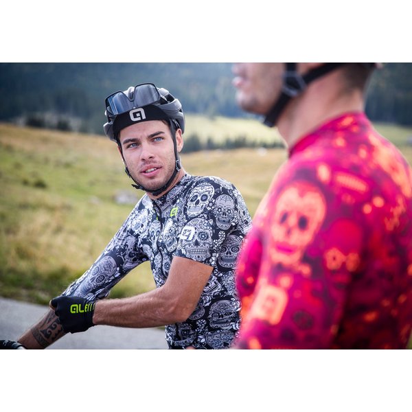 Koszulka rowerowa męska Mexico Maglia ALE - czarna