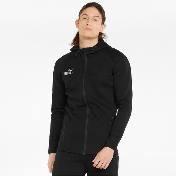 Bluza męska teamFINAL Casuals Hooded Puma - czarny