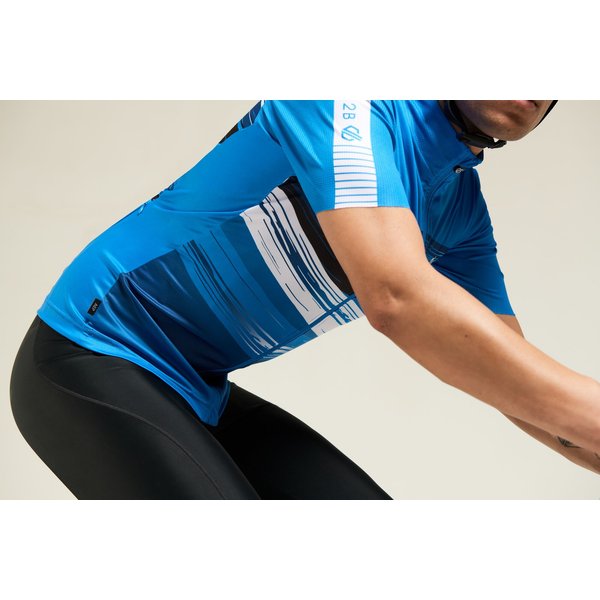 Koszulka rowerowa męska AEP Pedal S/S Dare2B - Lily Pad Tread Print