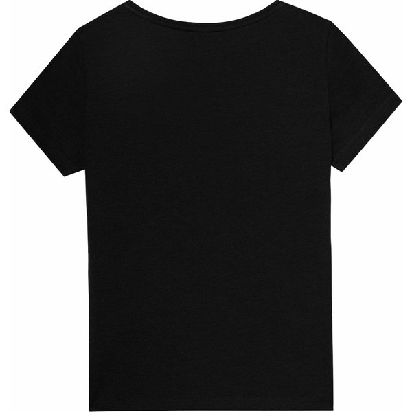 Koszulka damska 4FWSS24TTSHF1359 4F - głęboka czerń