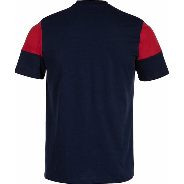 Koszulka męska Crew V Short Sleeve Joma - navy red