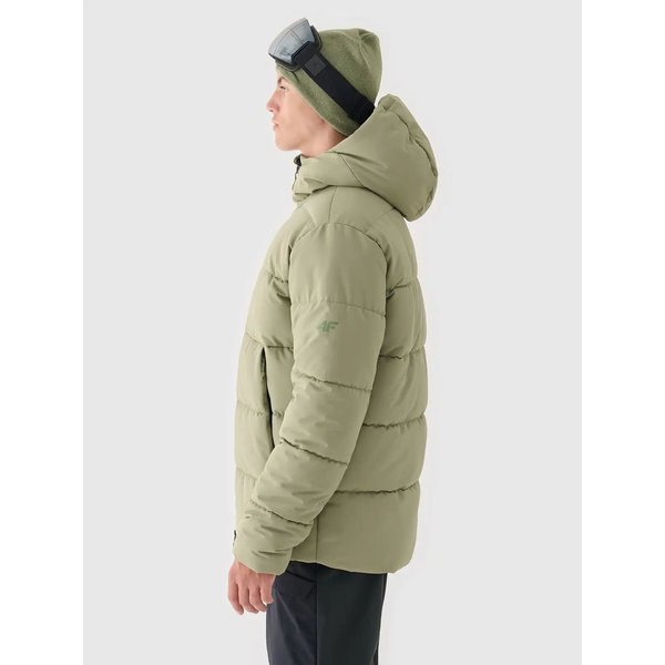 Kurtka narciarska męska TTJAM580 4F - khaki