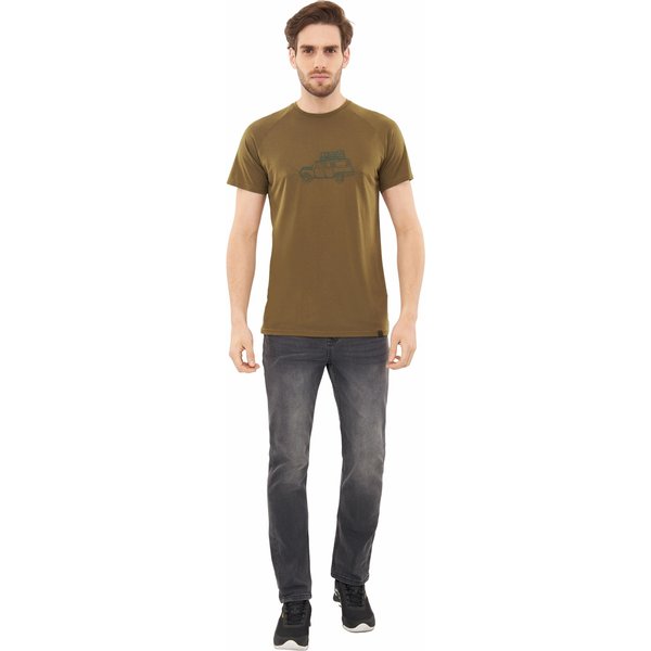 Koszulka męska Likelo Bamboo Viking - khaki