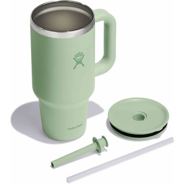 Kubek termiczny ze słomką All Around Travel Tumbler 946ml Hydro Flask - aloe