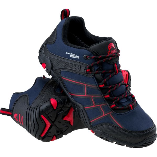 Buty trekkingowe Rimley WP Elbrus - dress blue/flame scarlet