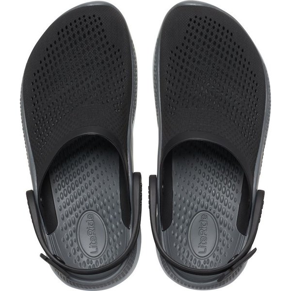 Chodaki Literide 360 Clog Light Crocs - black/slate grey