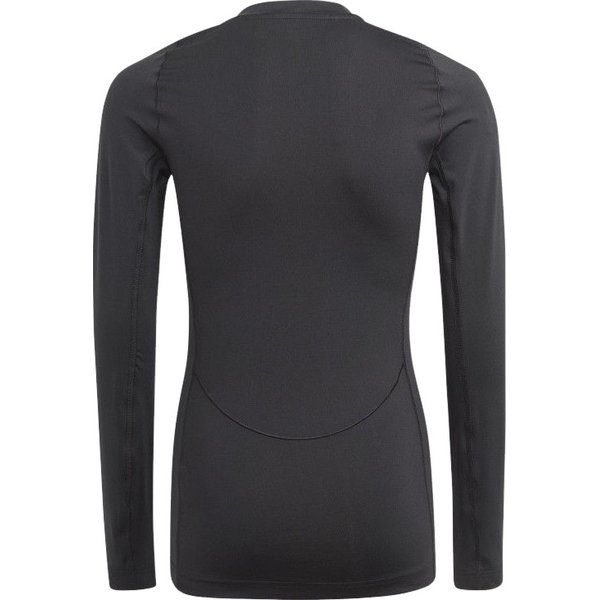 Longsleeve juniorski Techfit Aeroready Adidas - black