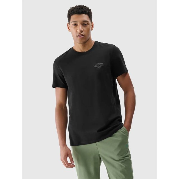 Koszulka męska TTSHM1974 4F - głęboka czerń