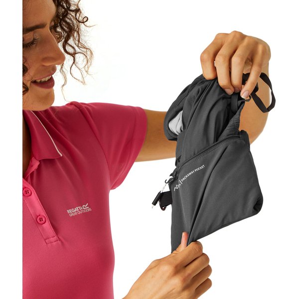 Spodenki trekkingowe damskie Travel Light Packaway Regatta - Seal Grey