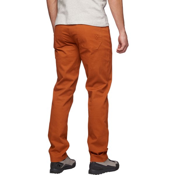 Spodnie trekkingowe męskie Stretch Font Black Diamond - rdza