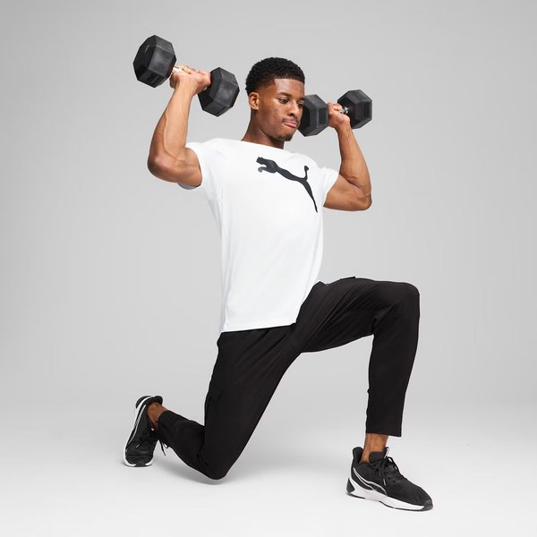 Koszulka męska Train All Day Solid Cat Puma - green