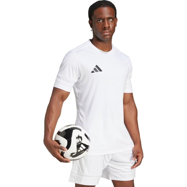 Koszulka męska Squadra 25 Adidas - white/white/black