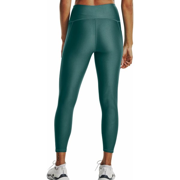 Legginsy damskie HeatGear Armour No-Slip Waistband 7/8 Under Armour - Coastal Teal / White