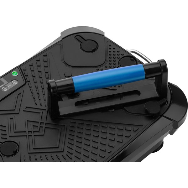 Platforma wibracyjna do ćwiczeń XP600 z pilotem Gymtek - niebieska