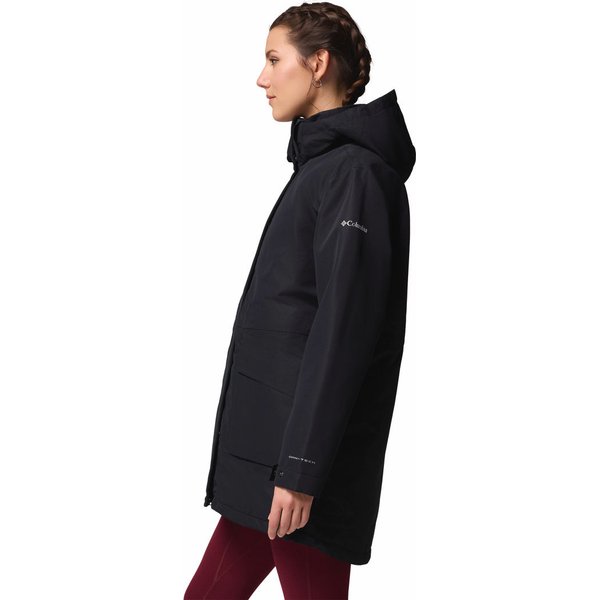 Kurtka damska parka Pulaski Columbia - black