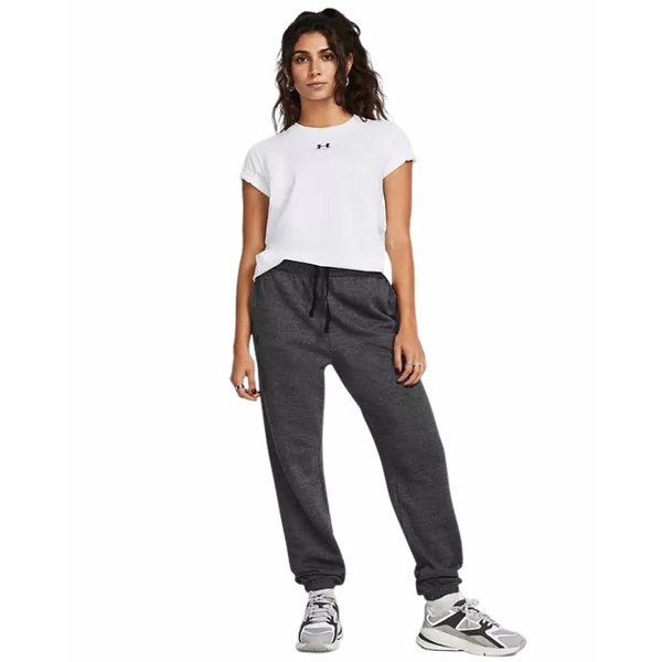 Spodnie dresowe damskie Rival Terry Jogger Under Armour - szare