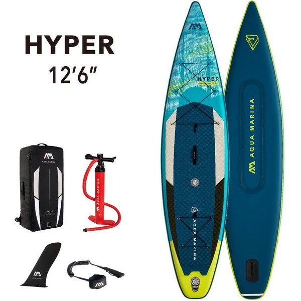 Deska pompowana SUP z akcesoriami Hyper 12'6 Aqua Marina