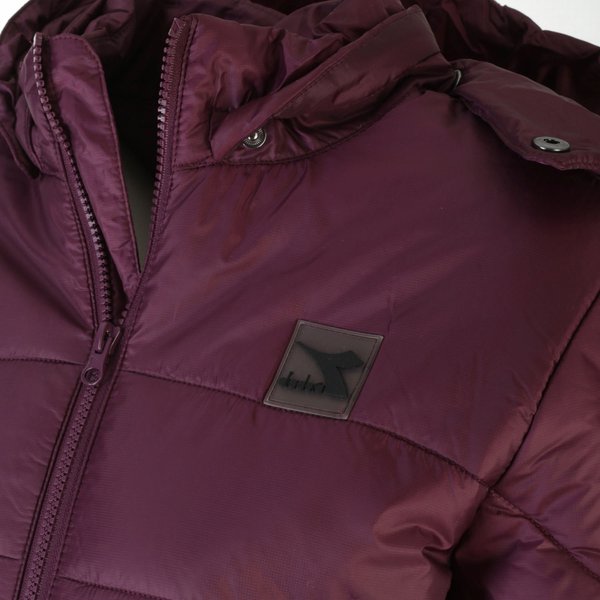 Kurtka damska Chromia Logo Diadora - burgundowa