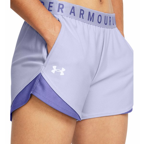 Spodenki damskie Play Up 3.0 Under Armour - fioletowe
