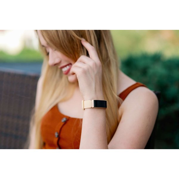 Smartwatch Women Tina Garett - czarny stalowy