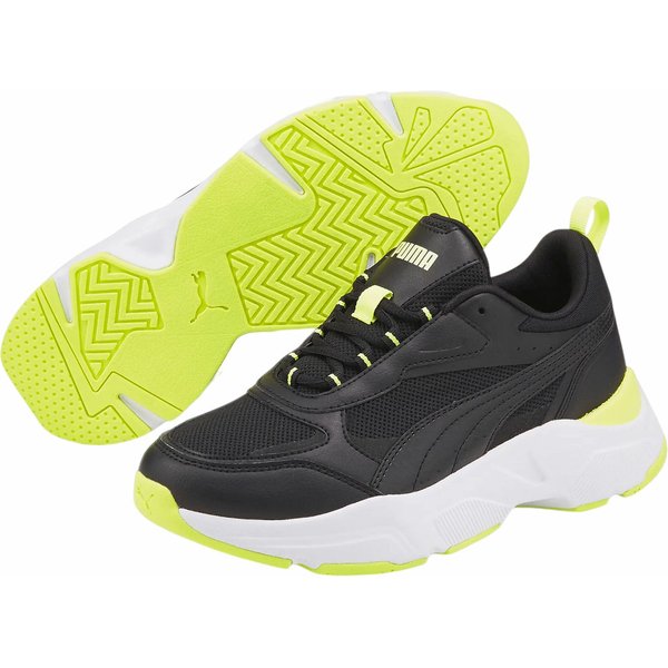 Buty Cassia Puma - czarne/limonka