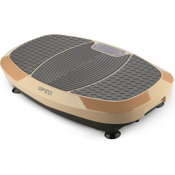 Platforma wibracyjna do ćwiczeń XP750 3D Intense z pilotem Gymtek - złota