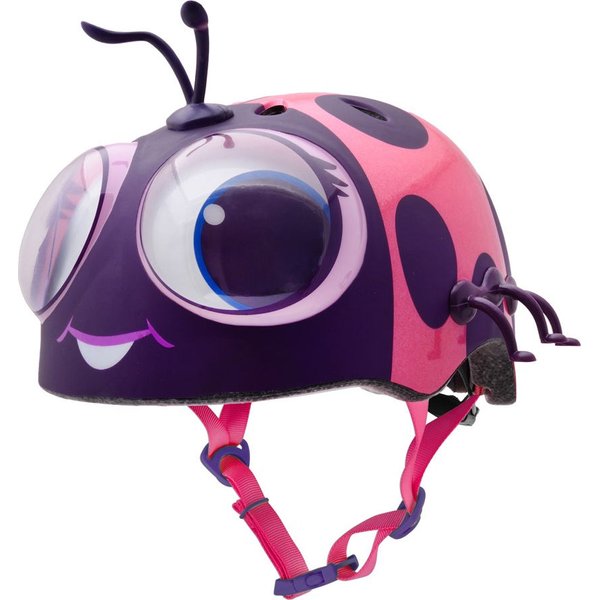 Kask juniorski Googly Lady Bug Toodler Raskullz