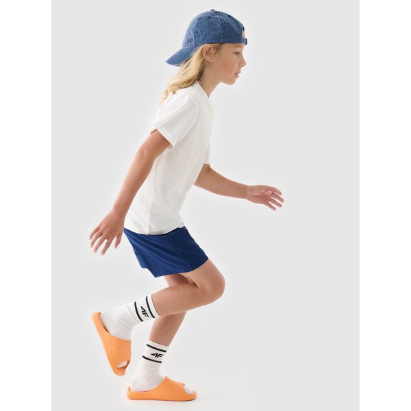 Spodenki kąpielowe chłopięce UBDSM110 4F - granatowy