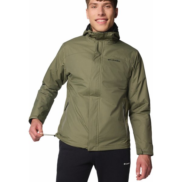 Kurtka męska 3w1 Tunnel Falls II Interchange Columbia - Stone Green