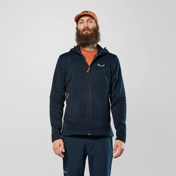 Polar męski Puez Rocca Polarlite Hd Salewa - navy blazer