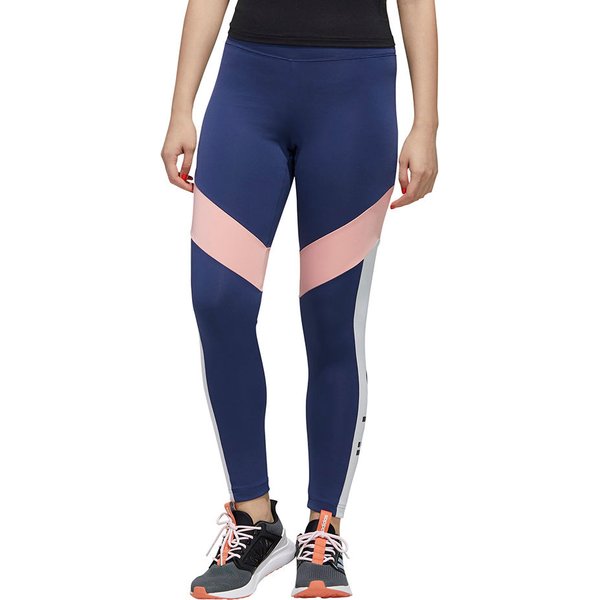 Legginsy damskie Pink Inserts D2M Adidas