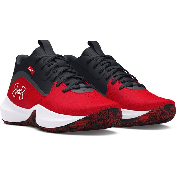 Buty koszykarskie Lockdown 7 Under Armour - red