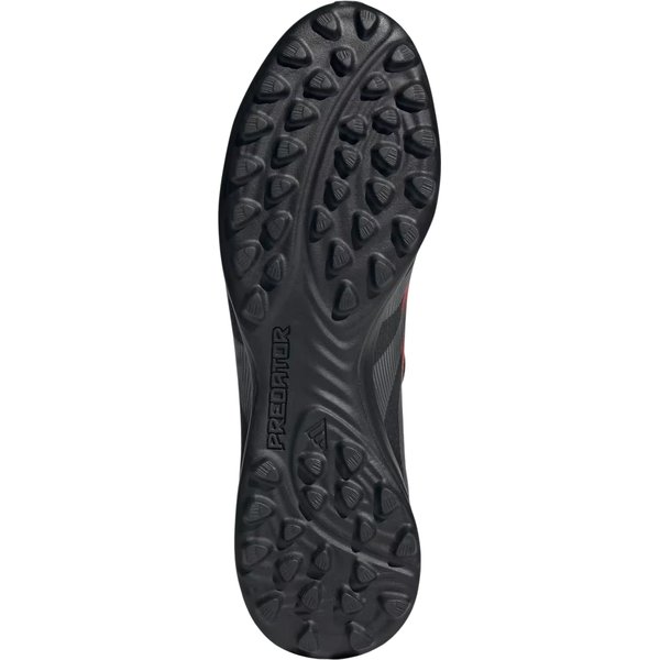 Buty piłkarskie, turfy Predator League Fold-Over Tongue Adidas - Core Black/Grey Four/Lucid Red