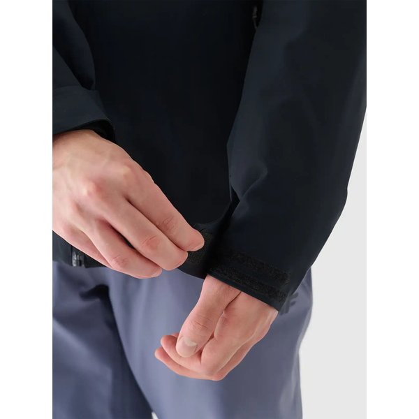 Kurtka narciarska męska TTJAM579 4F - głęboka czerń