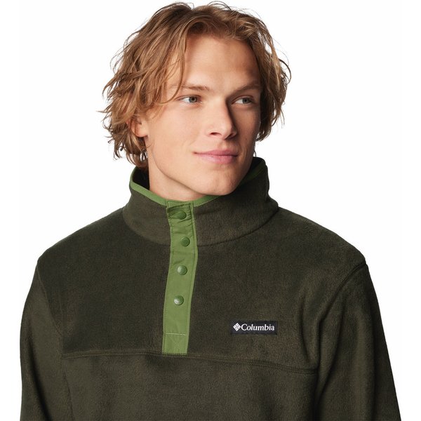 Bluza polarowa męska Steens Mountain Half Snap II Columbia - Greenscape, Canteen