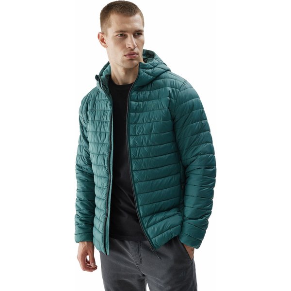 Kurtka męska 4FAW23TDJAM240 4F - zielony