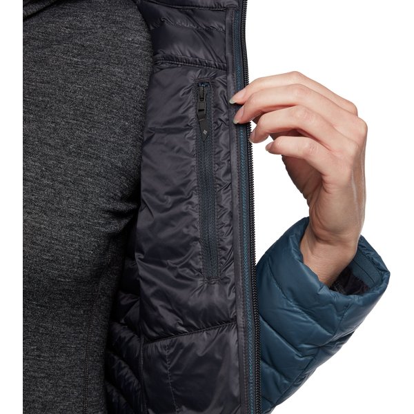 Płaszcz puchowy damski Access Full Lenght Down Black Diamond - azurite