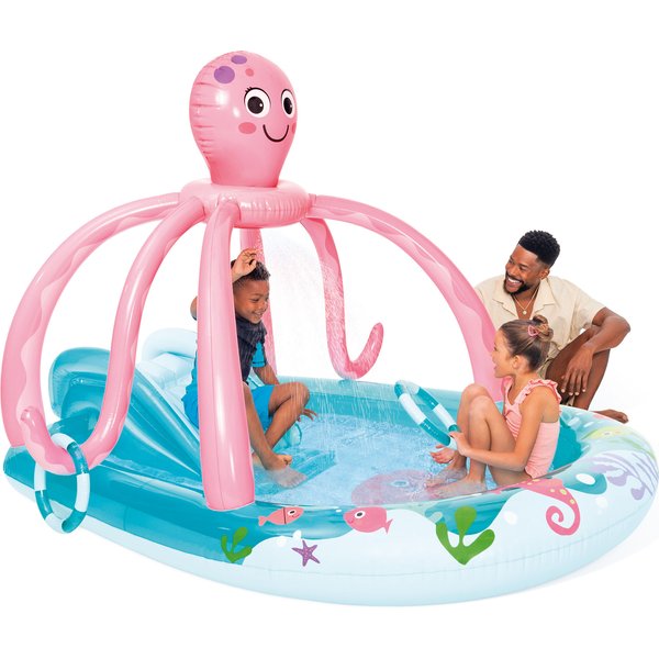 Brodzik, dmuchany plac zabaw Ośmiornica 234x183x150cm Intex