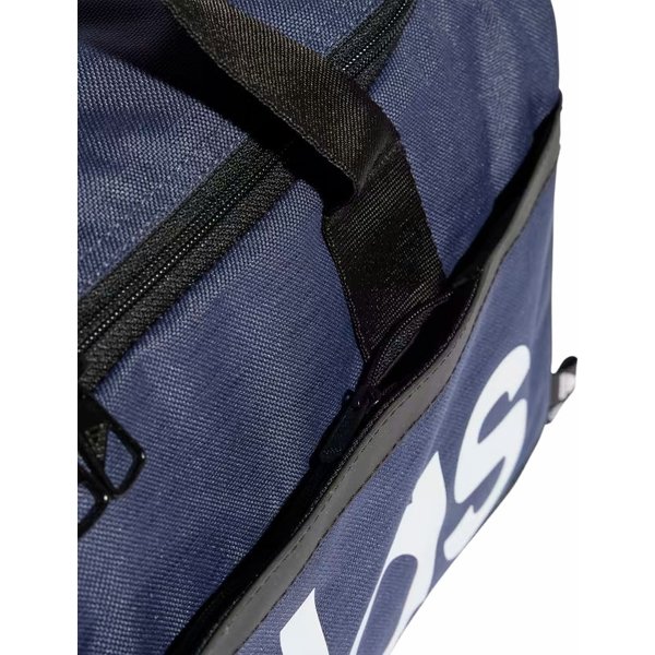 Torba Essentials Linear Duffel M 39L Adidas - granatowo-biała