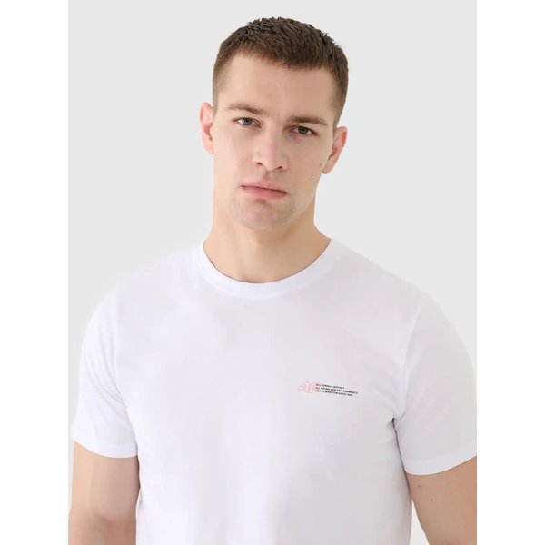 Koszulki męskie TTSHM2003 4F - biały