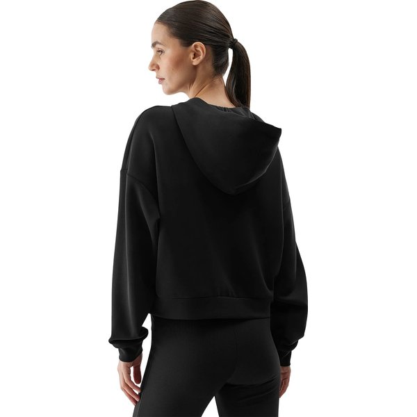 Bluza damska 4FWSS24TSWSF1002 4F - głęboka czerń