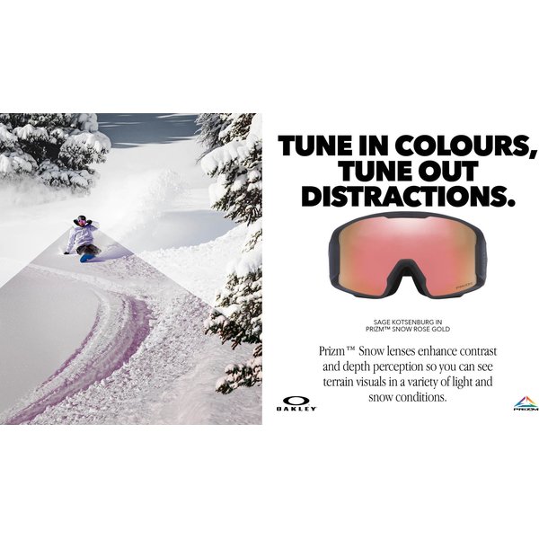 Gogle narciarskie Line Miner M Oakley - Ink Haze